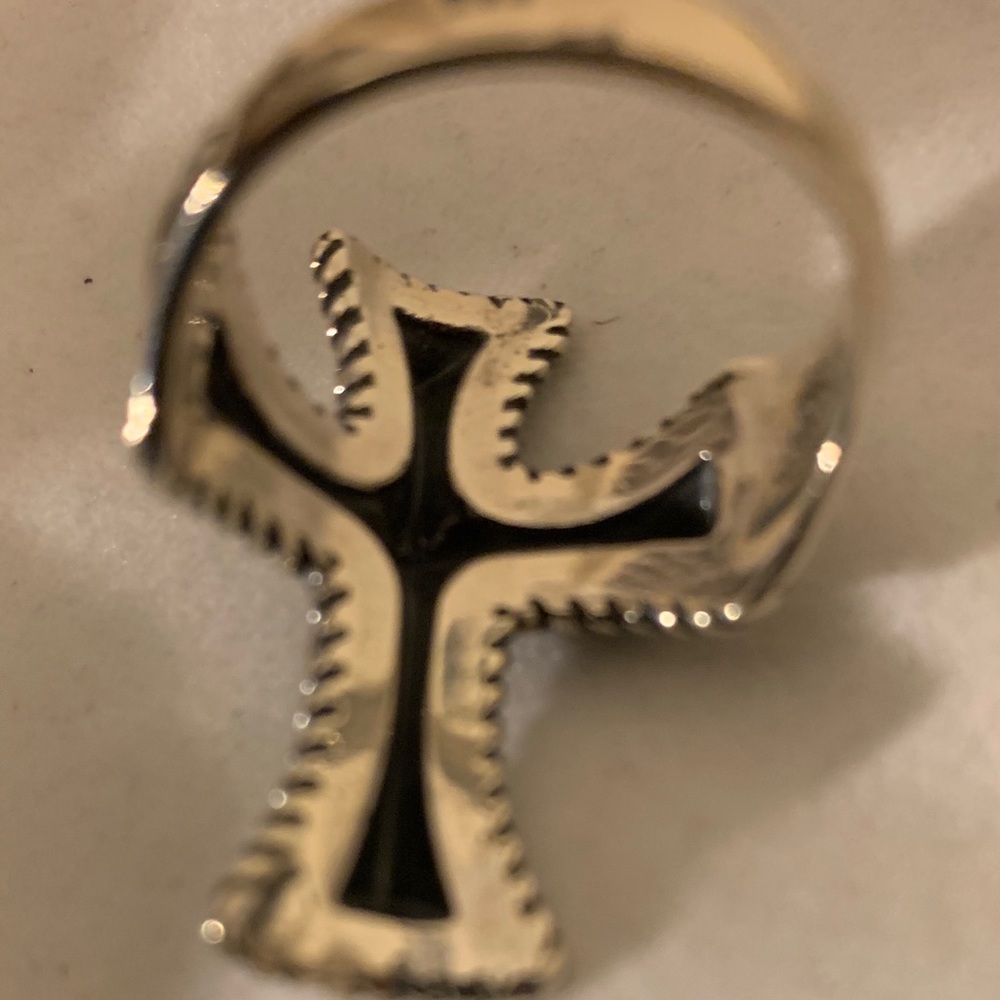 NWOT Carolyn Pollack American West cross ring - Picture 5 of 10